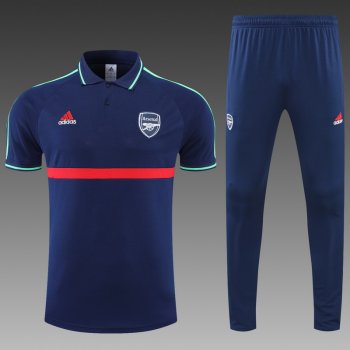 maglia Arsenal Polo Blu Reale 2023