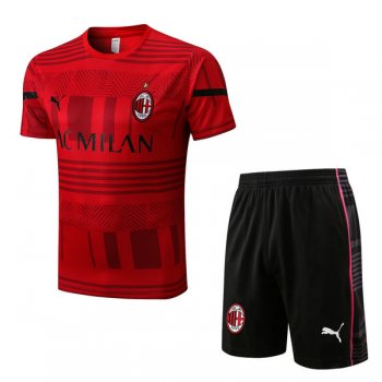 maglia Milan formazione rosso 2023