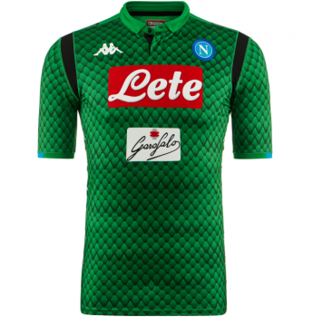 portiere maglia Napoli verde 2019