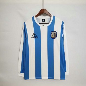 prima maglia Argentina Retro manica lunga 1986