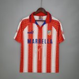 prima maglia Atletico Madrid Retro 1995-96