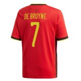 prima maglia Belgio DE BRUYNE Euro 2020