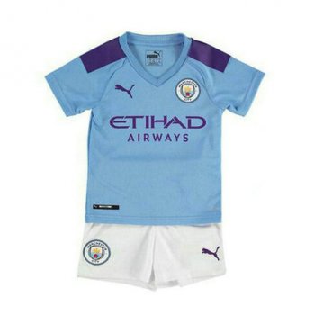 prima maglia Manchester City bambino 2020