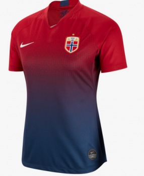 prima maglia Norvegia mondiale di calcio femminile 2019