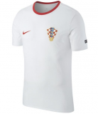 maglia Croazia formazione bianco 2018