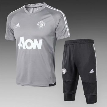 maglia Manchester United formazione 2018 grigio
