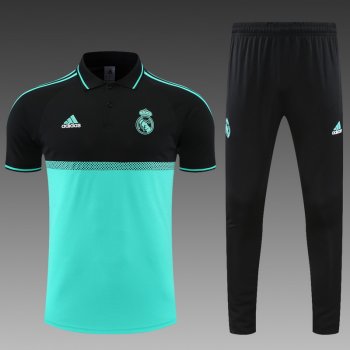 maglia Real Madrid Polo Nero Verde 2023