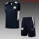 maglia gilet Manchester City blu navy 2022