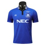 prima maglia Everton Retro 1995 blu