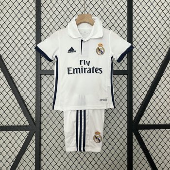 prima maglia Real Madrid bambino Retro 2016-2017