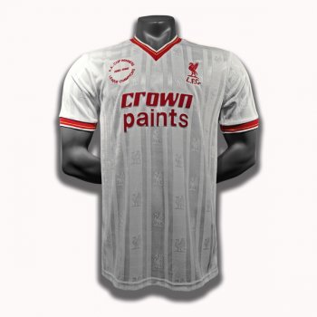 seconda maglia Liverpool Retro 1985-86 bianca