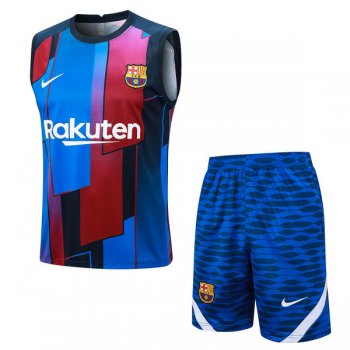 maglia gilet Barcellona blu-01 2024