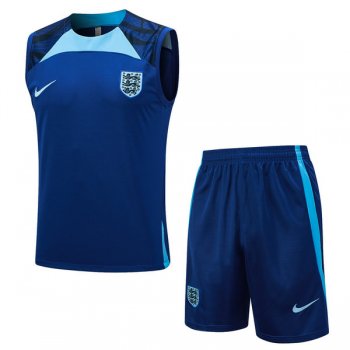 maglia gilet Inghilterra blu 2024