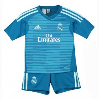portiere maglia Real Madrid bambino blu 2019