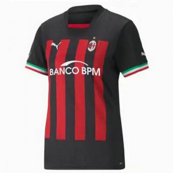 prima maglia Milan donna 2023