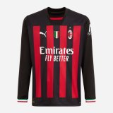 prima maglia Milan manica lunga 2023