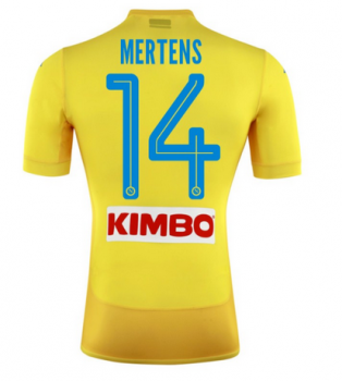 seconda maglia Napoli Mertens 2018