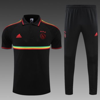 maglia Ajax Polo Nero 2023