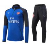 maglia Arsenal formazione manica lunga blu 2018