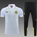 maglia Borussia Dortmund Polo Bianco Verde modello 2023