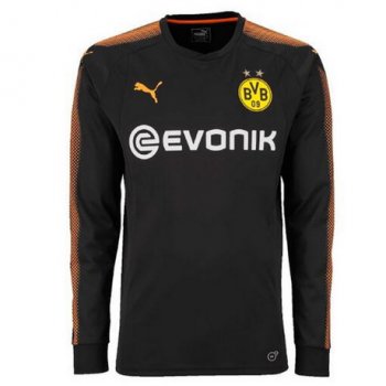 maglia Borussia Dortmund manica lunga nero 2018
