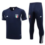 maglia Italia formazione Blu scuro 2024
