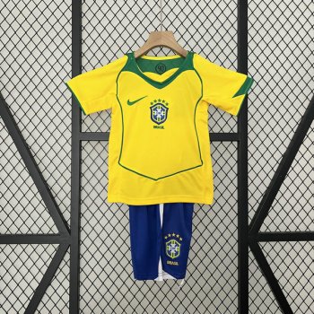 prima maglia Brasile bambino Retro 2004