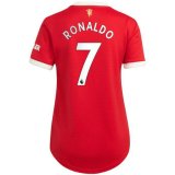 prima maglia Manchester United donna Ronaldo 2022