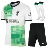 seconda maglia Liverpool bambino 2024 con calze