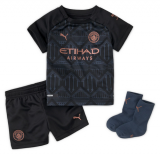 seconda maglia Manchester City bambino 2021
