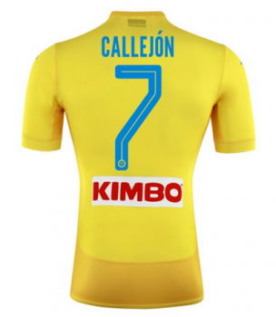seconda maglia Napoli Callejon 2018