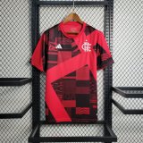 maglia Flamengo Pre-Partita rosso 2024
