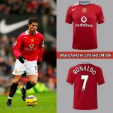 prima maglia Manchester United Ronaldo Retro 04-06