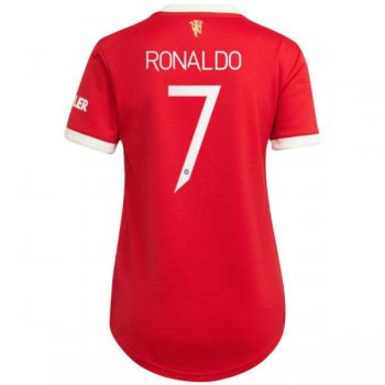 prima maglia Manchester United donna Ronaldo-01 2022