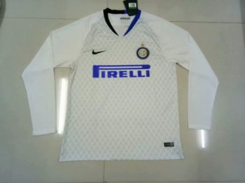seconda maglia Inter manica lunga 2019