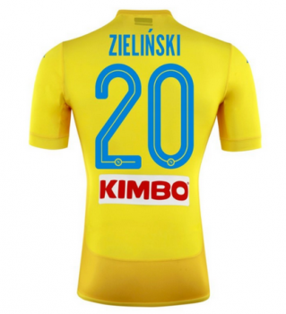 seconda maglia Napoli Zielinski 2018