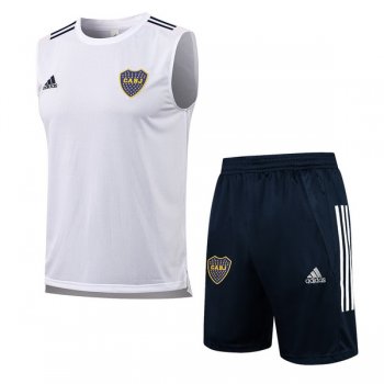 maglia gilet Boca Juniors bianca 2022