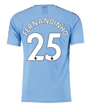 prima maglia Manchester City Fernandinho 2020