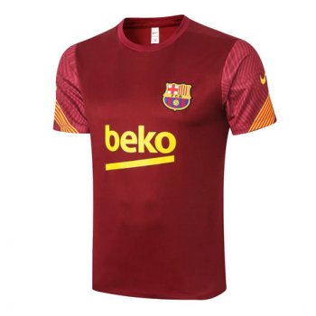maglia Barcellona Formazione Rosso 2021