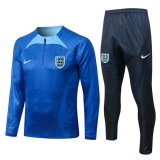 maglia Inghilterra formazione manica lunga blu 2023