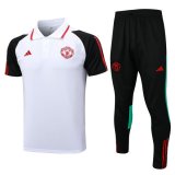 maglia Manchester United Polo Bianco 2024