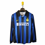 prima maglia Inter Milan Retro manica lunga 1998