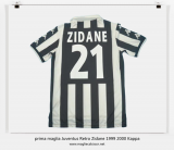prima maglia Juventus Retro Zidane 1999 2000