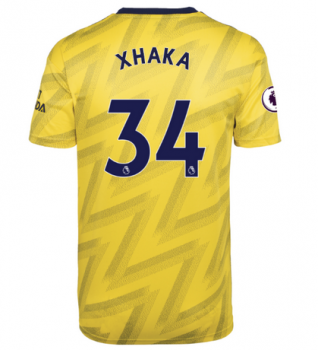 seconda maglia Arsenal Xhaka 2020
