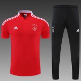 maglia Ajax Polo Rosso 2023