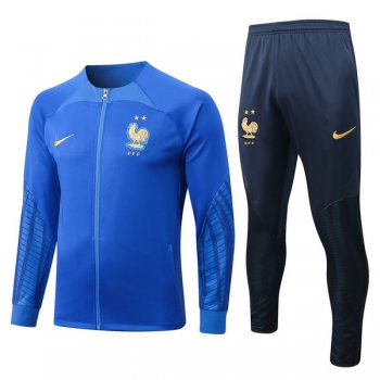 maglia Francia Giacca blu-01 2023