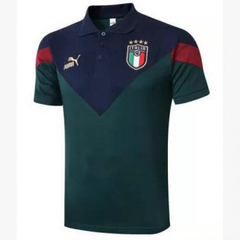 maglia Italia Polo verde Euro 2020