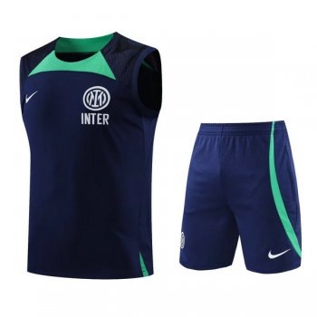 maglia gilet Inter blu navy 2023
