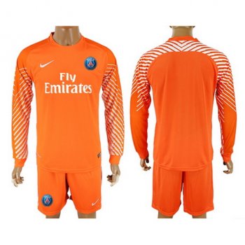 maglia portiere PSG manica lunga arancione 2018