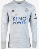 portiere maglia Leicester City manica lunga 2020 bianco